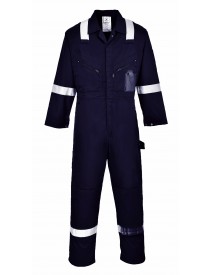 Portwest C814 - Iona Cotton Coverall - Navy